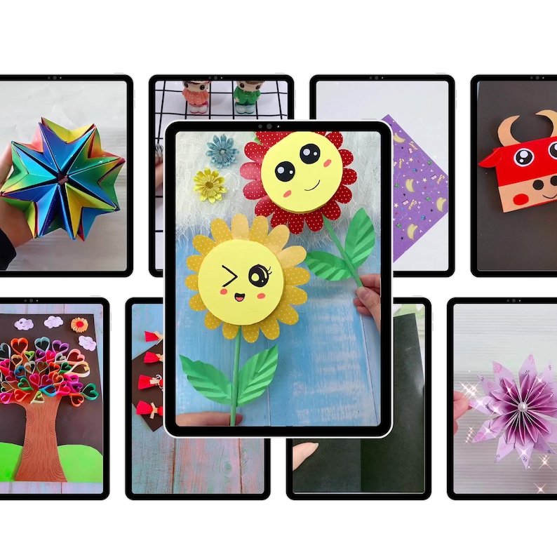 DIY art and craft video bundle for short-form social media content