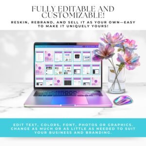 Canva Crash Course With MRR, PLR, Master Resell and Private Label Rights, How To Use Canva, Editable Template, Video Tutorials,Rebrand, DFY