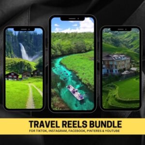600+ Faceless Travel Reels Bundle | Travel Reels, Instagram Reels, TikTok and Youtube Shorts, Digital Marketing - Master Resell Rights MMR