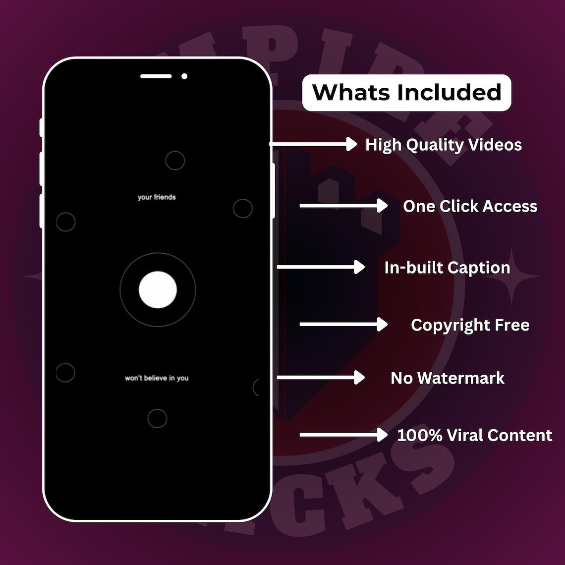 500+ Viral Motivational Reels: Faceless Content, MRR + PLR License (Digital Download) – Image 6