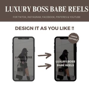 2000+ Luxury Aesthetic Boss Babe Reels Bundle, Faceless Marketing, Digital Marketing, Master Resell Rights, PLR Digital Products, MRR