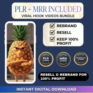 1200+ AI Talking Object Videos | Viral Reels Bundle PLR MRR | Faceless Content Pack for TikTok, Instagram Reels & YouTube Shorts