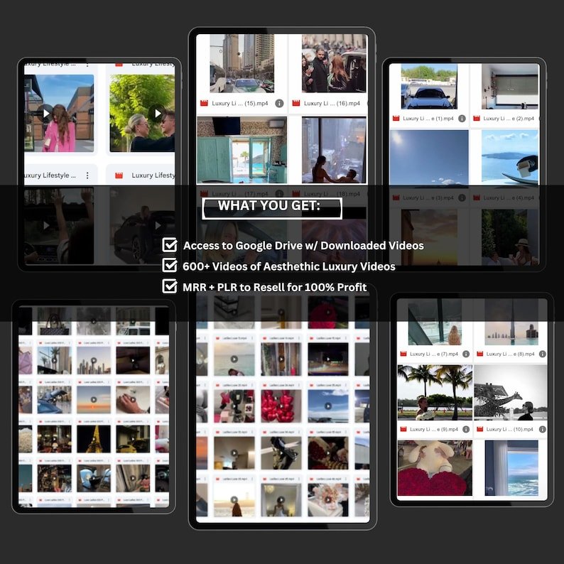 600+ Viral Luxury Rich Lifestyle Videos Reels, Cars , Yacht, Plane, Millionaire - TikTok, Instagram, YouTube Shorts - Instant Download – Image 4