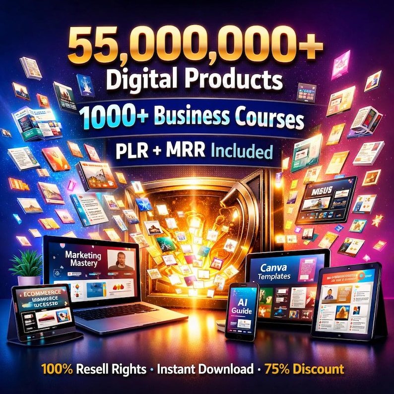 Business course collection for digital entrepreneurs and marketers
