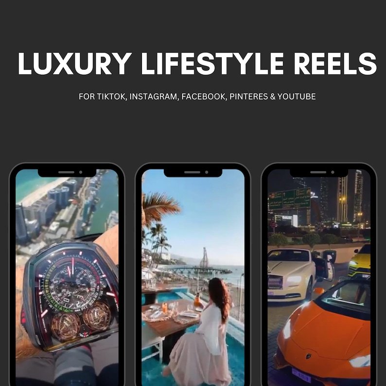 600+ Viral Luxury Rich Lifestyle Videos Reels, Cars , Yacht, Plane, Millionaire - TikTok, Instagram, YouTube Shorts - Instant Download – Image 5