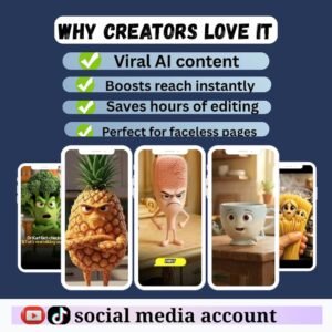 1200+ AI Talking Object Videos | Viral Reels Bundle PLR MRR | Faceless Content Pack for TikTok, Instagram Reels & YouTube Shorts