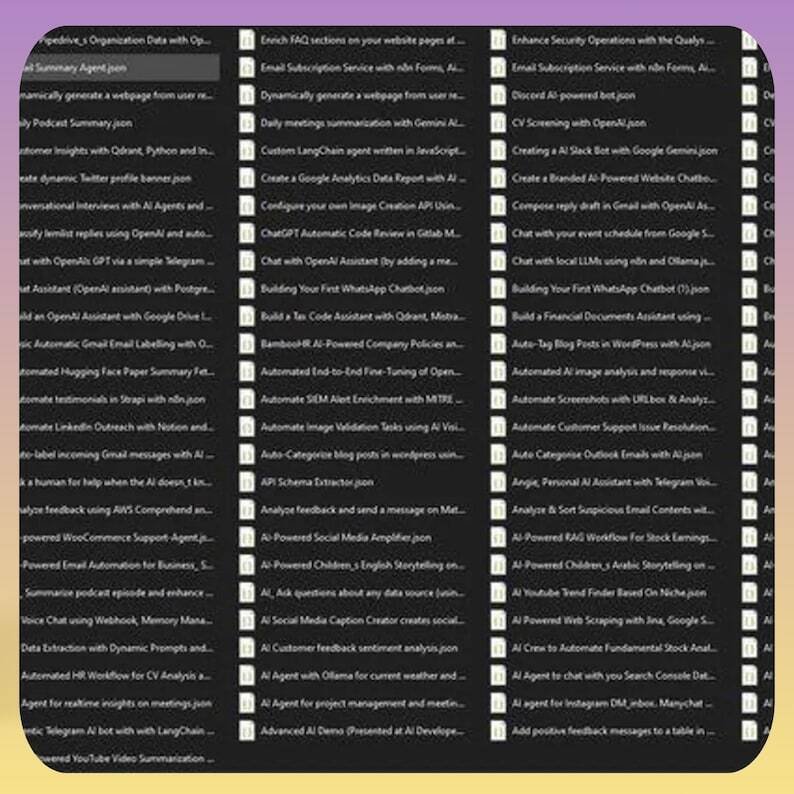 5000+ Automations n8n Workflow + Faceless Video Generator Ai Agents | Chatgpt – Image 2