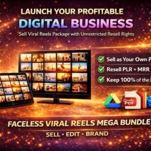 250,000+ Viral Reels Mega Bundle (PLR/MRR) | Faceless Reels Content | Instagram Reels, TikTok & YouTube Shorts | Digital Download
