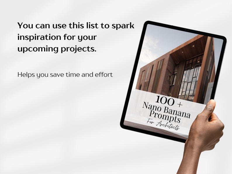 Nano Banana Prompts For Architects, Architecture AI Prompts, Rendering AI Prompts, Architecture Templates PDF – Image 3