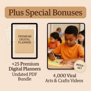 35,500+ Kids Worksheets PLR MRR Resell Rights Coloring Pages Educational Printables Bundle