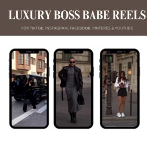 2000+ Luxury Aesthetic Boss Babe Reels Bundle, Faceless Marketing, Digital Marketing, Master Resell Rights, PLR Digital Products, MRR