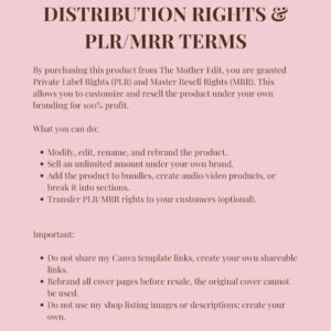 1,300+ Mom Life Reels Bundle | Faceless Content + PLR/MRR