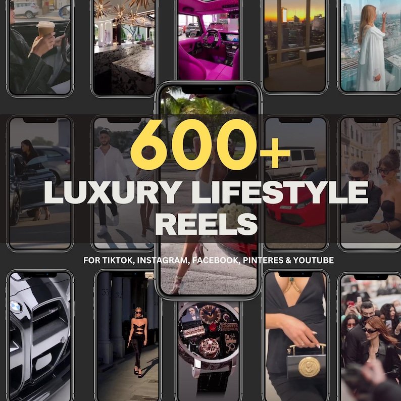 600+ Viral Luxury Rich Lifestyle Videos Reels, Cars , Yacht, Plane, Millionaire - TikTok, Instagram, YouTube Shorts - Instant Download – Image 9