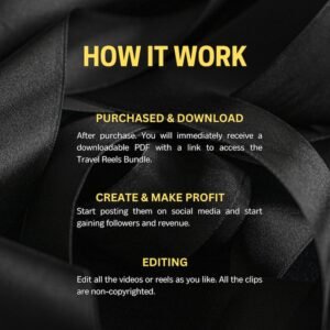 600+ Faceless Travel Reels Bundle | Travel Reels, Instagram Reels, TikTok and Youtube Shorts, Digital Marketing - Master Resell Rights MMR