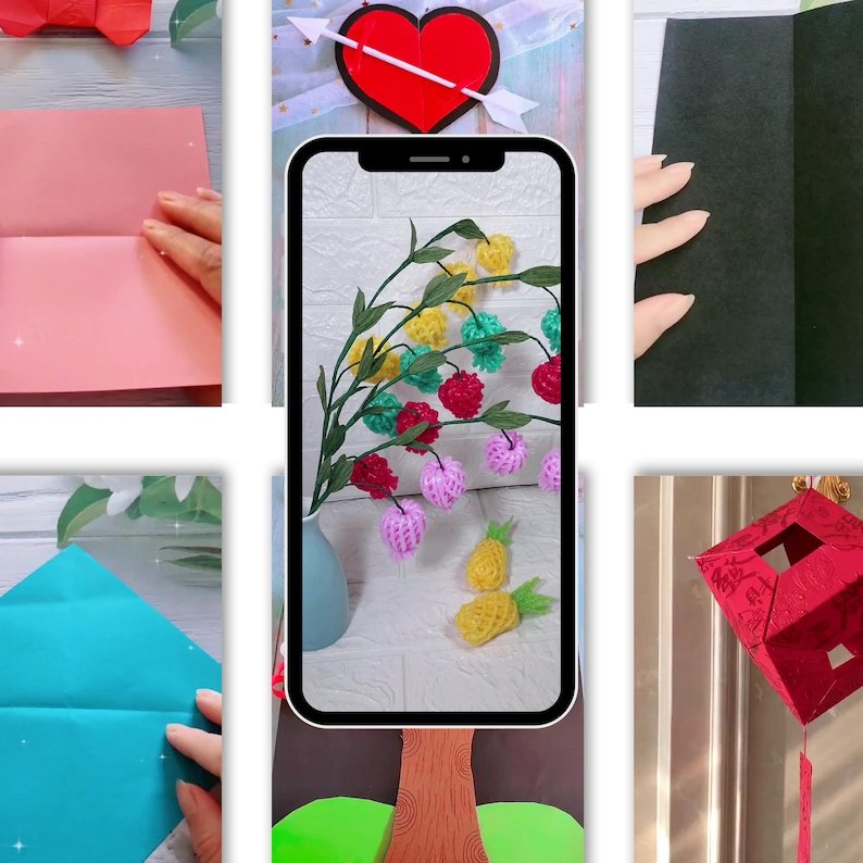 Craft tutorial reels for DIY projects and handmade content