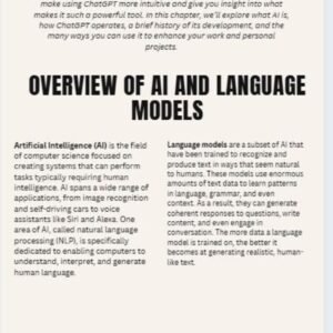 ChatGPT The Beginners Guide with Master Resell Rights, AI for Beginners eBook, Learn How to Use ChatGPT Like a Pro, PLR MRR Digital Download