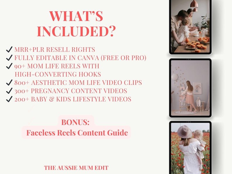 Baby lifestyle video clips for motherhood and family social media content