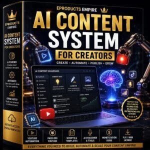 AI Content System for Creators | Social Media Automation Guide (Digital Product)