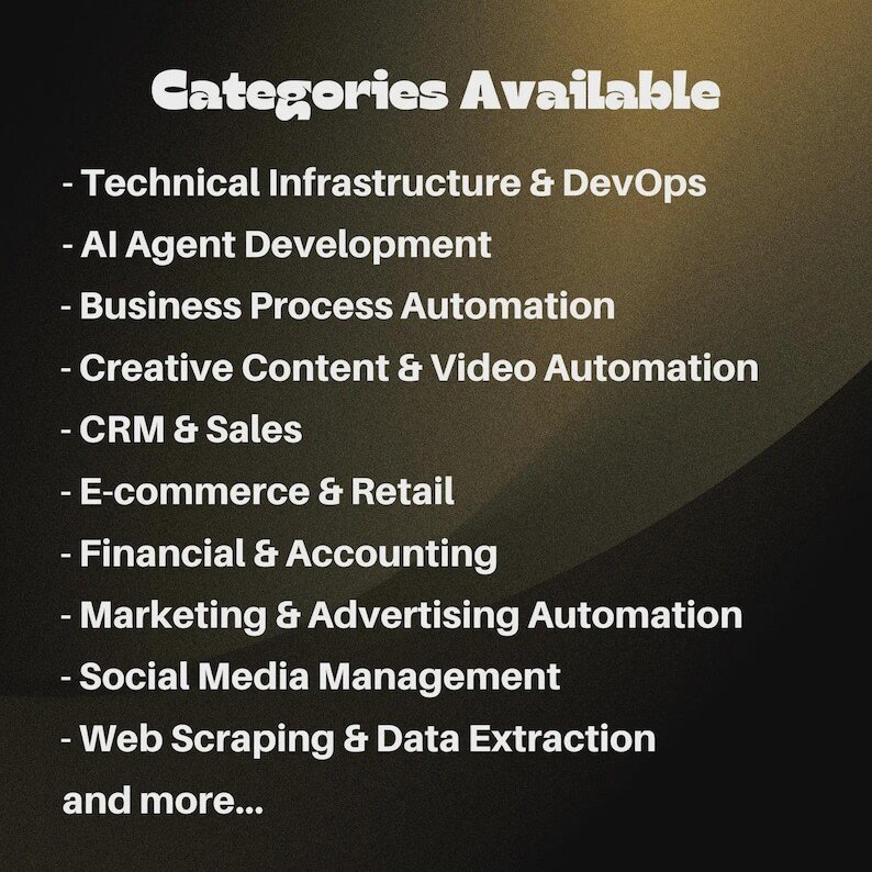 270+ n8n AI Automation Workflows for Business – Image 7