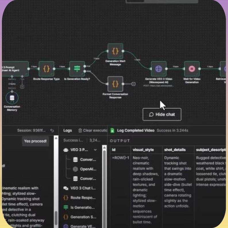 VEO 3 AI Video Automation: n8n Template, No-Code Workflow (JSON File) – Image 12